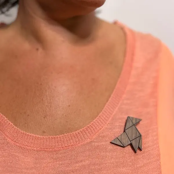Bow Tie Brooch 2 Bow Tie Brooch - Image 2