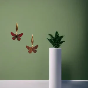 pendientes mariposa